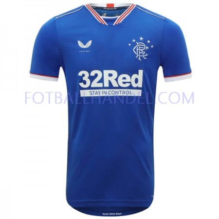 Herre Fotballdrakter Rangers Hjemme 2020-21 Kortermet